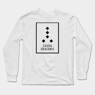 Cauda Draconis Geomantic Figure Long Sleeve T-Shirt